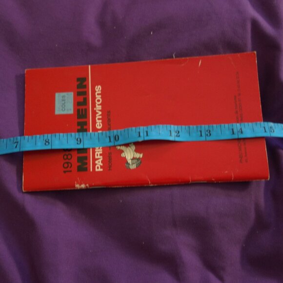 Vintage 1988 Michelin PARIS et environs Hotels-Restaurants ISBN 2.06.006.888-6 - Picture 5 of 14